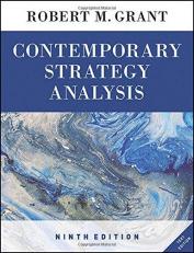 Contemporary Strategy Analysis Text Only 9th
