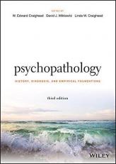 Psychopathology : History, Diagnosis, and Empirical Foundations 3rd