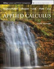 Applied Calculus 6th