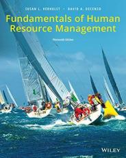 Fundamentals of Human Resource Management 13E