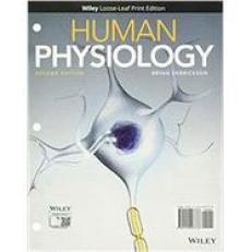 WileyPLUS access code with etext for Derricksons Human Physiology 2nd edition