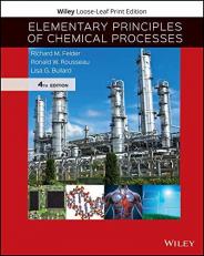 Elementary Principles of Chemical Processes 4th