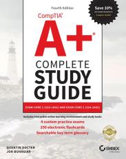 CompTIA a+ Complete Study Guide : Exam Core 1 220-1001 and Exam Core 2 220-1002