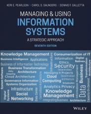 Managing and Using Information Systems 7th