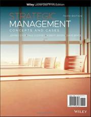 Strategic Management : Concepts and Cases 3rd