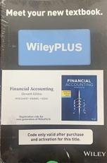 Financial Accounting-WileyPLUS Nextgen 11th