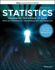 Statistics: Unlocking the Power of Data (Looseleaf) - With Access Package 3rd