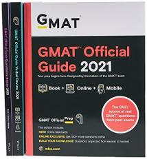 GMAT Official Guide 2021 Bundle 