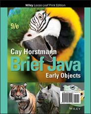 Brief Java : Early Objects 9th
