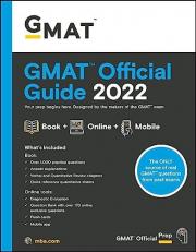 GMAT Official Guide 2022 : Book + Online Question Bank 6th