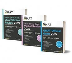 GMAT Official Guide 2022 Bundle: Books + Online Question Bank 6th