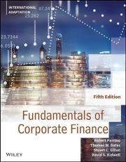 Fundamentals of Corporate Finance 5th