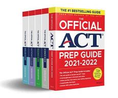 The Official ACT Prep and Subject Guides 2021-2022 Complete Set 