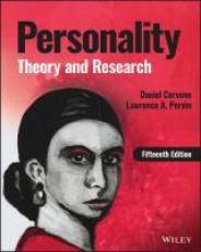 Personality : Theory and Research 15th