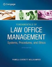 Fundamentals of Law Office Management 5th