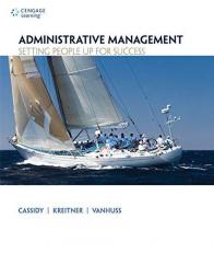 Administrative Management : Setting People up for Success 
