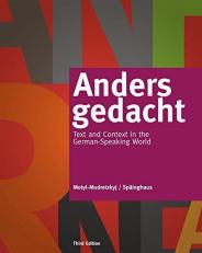 Anders Gedacht : Text and Context in the German-Speaking World 3rd