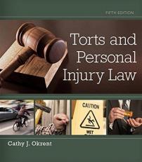 Torts and Personal Injury Law 5th