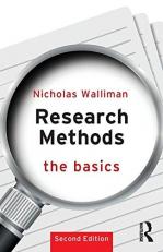 Research Methods: the Basics : 2nd Edition