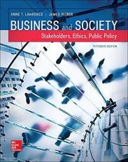 Business and Society : Stakeholders, Ethics, Public Policy 15th