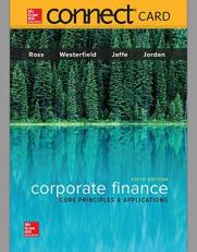 Connect Access Card for Corporate Finance: Core 5th