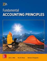 Fundamental Accounting Principles 23rd