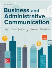 Business and Administrative Communication 