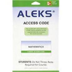 Aleks Standalone Access Card for Collegiate Math (18 Weeks)