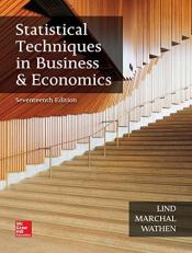 Statistical Techniques in Business and Economics 17th