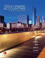 Financial and Managerial Accounting 18th