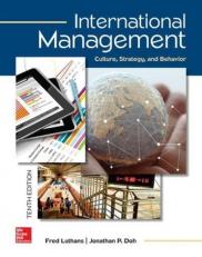 International Management: Culture, Strategy, and Behavior 10th