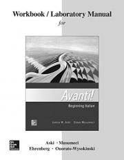 Workbook/Laboratory Manual for Avanti! 4th