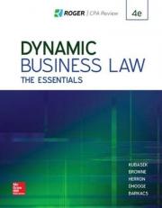 Dynamic Business Law : The Essentials 