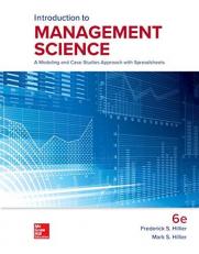Introduction to Management Science : A Modeling and Case Studies Approach with Spreadsheets 