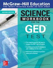 Mcgraw-hill Education Science Workbook For The Ged Test, Second Edition