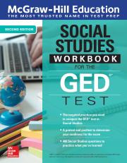 Mcgraw-hill Education Social Studies Workbook For The Ged Test, Second