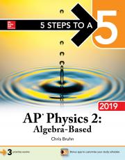 5 Steps To A 5: Ap Physics 2 2019