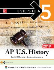 5 Steps To A 5: Ap U. S. History 2019