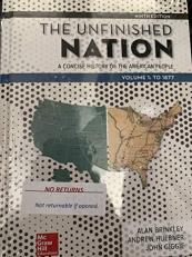 The Unfinished Nation: A Concise History of the American People Volume 1 9th