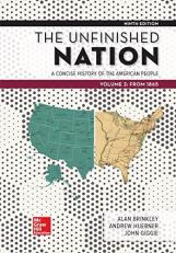 Looseleaf for the Unfinished Nation: a Concise History of the American People Volume 2 9th