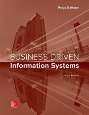 Loose Leaf Business Driven Information Systems 6th