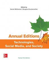 Annual Editions: Technologies, Social Media, and Society 23rd