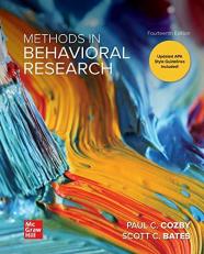Methods in Behavioral Research 14th