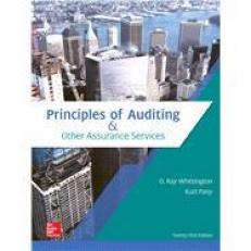Principles of Auditing & Other Assurance Services 21st