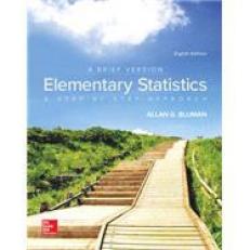 Elementary Statistics: A Brief Version 8th