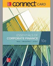 Connect 1-Semester Access Card for Essentials Corporate Finance