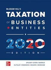McGraw-Hill's Taxation of Business Entities 2020 Edition 11th