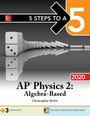 5 Steps To A 5: Ap Physics 2 2020