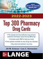 McGraw Hill's 2022/2023 Top 300 Pharmacy Drug Cards 6th