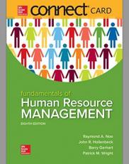 Connect Access Card for Fundamentals of Human Resource Management 8th